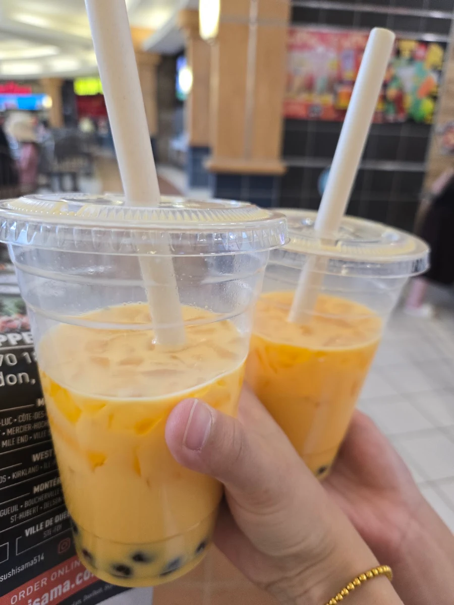 D2 Mango Boba Tea