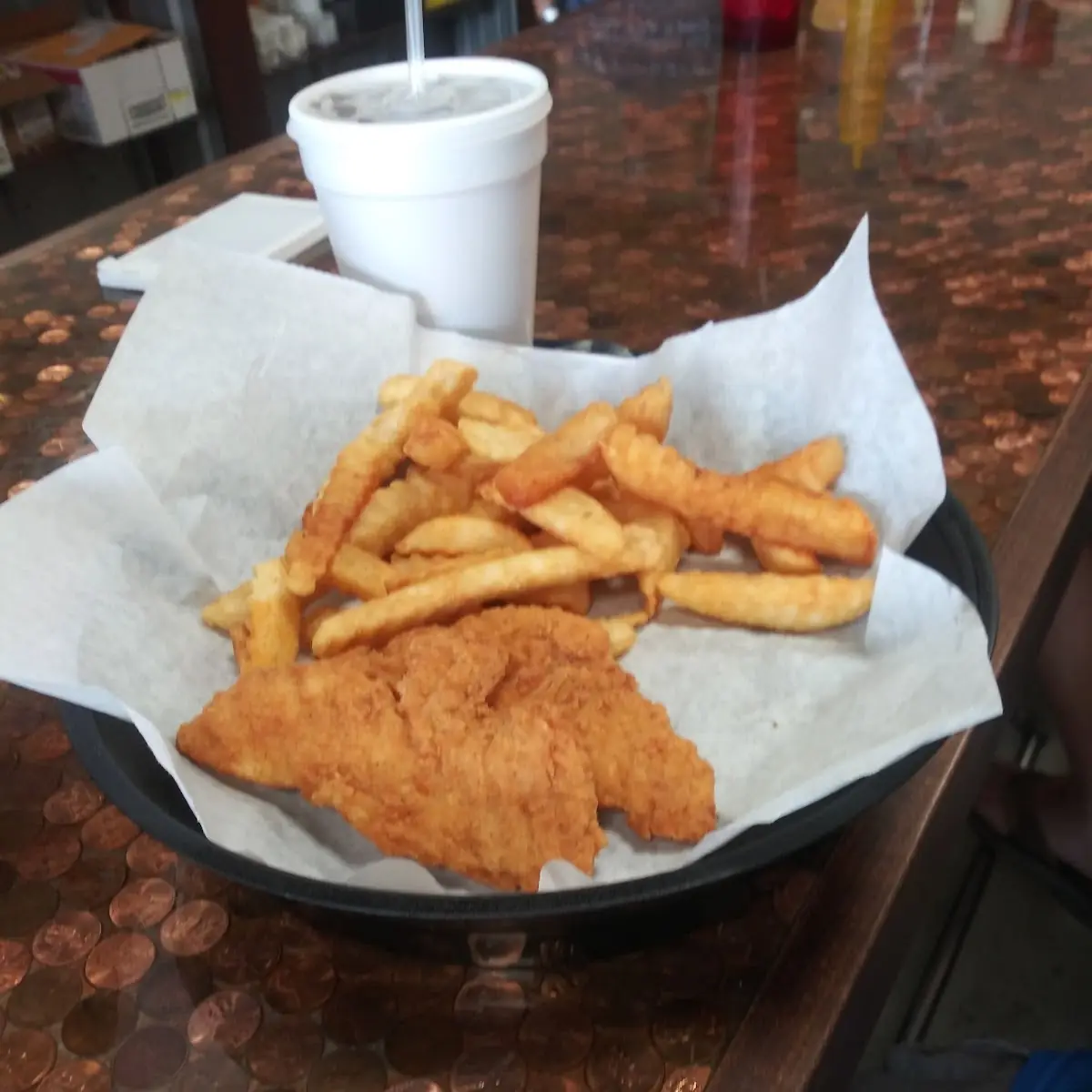 Chicken Tenders and Fries