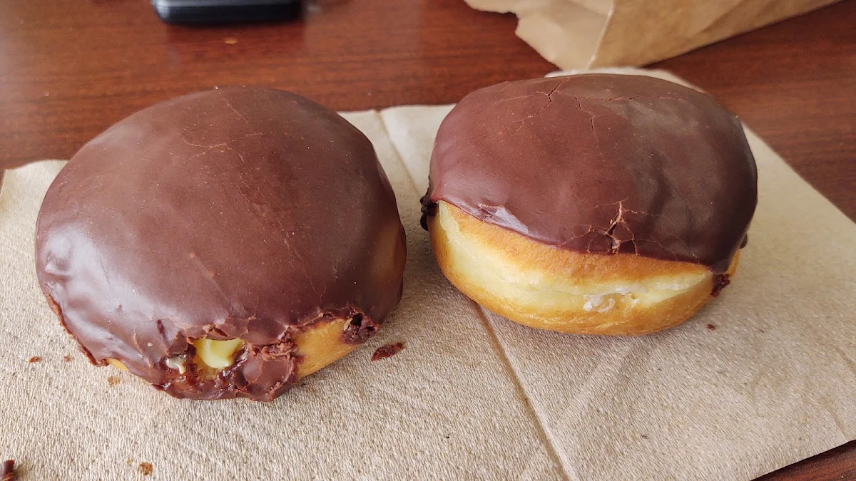 Chocolate and Maple Bar Donut