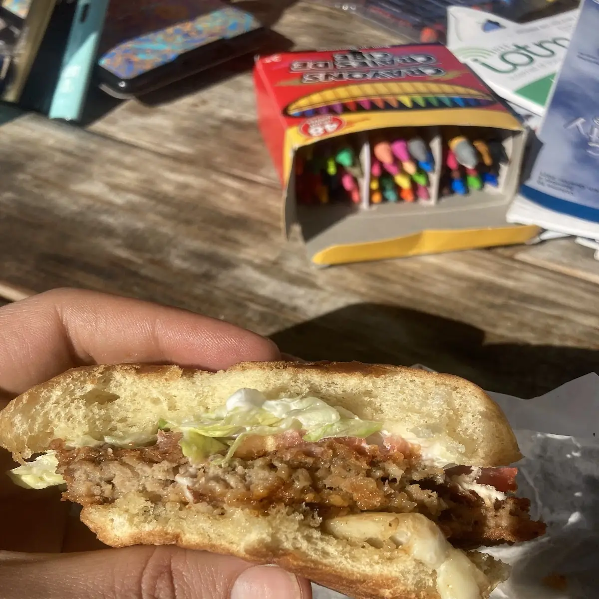 Chicken Sandwich Patty Melt