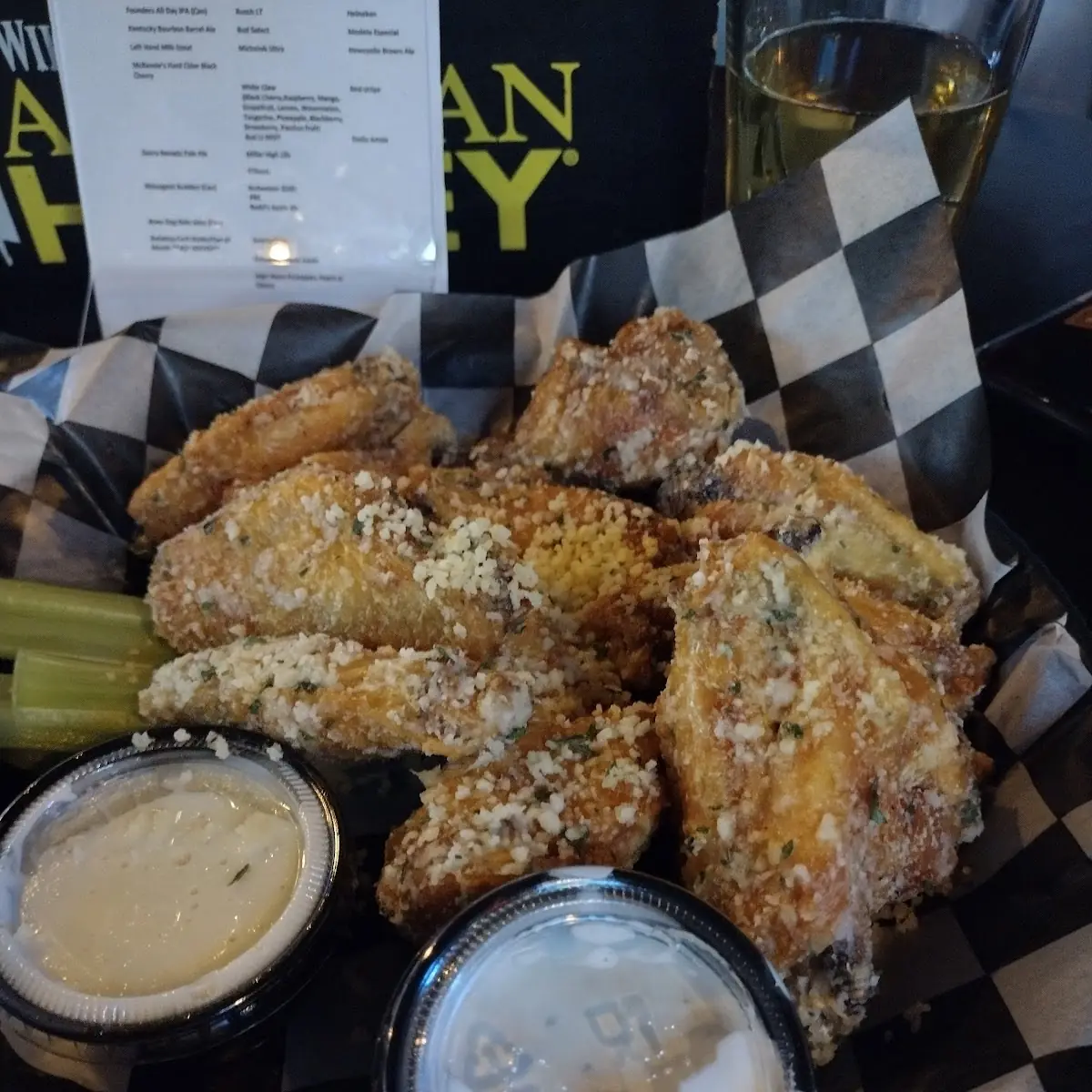 Garlic Parmesan Wings