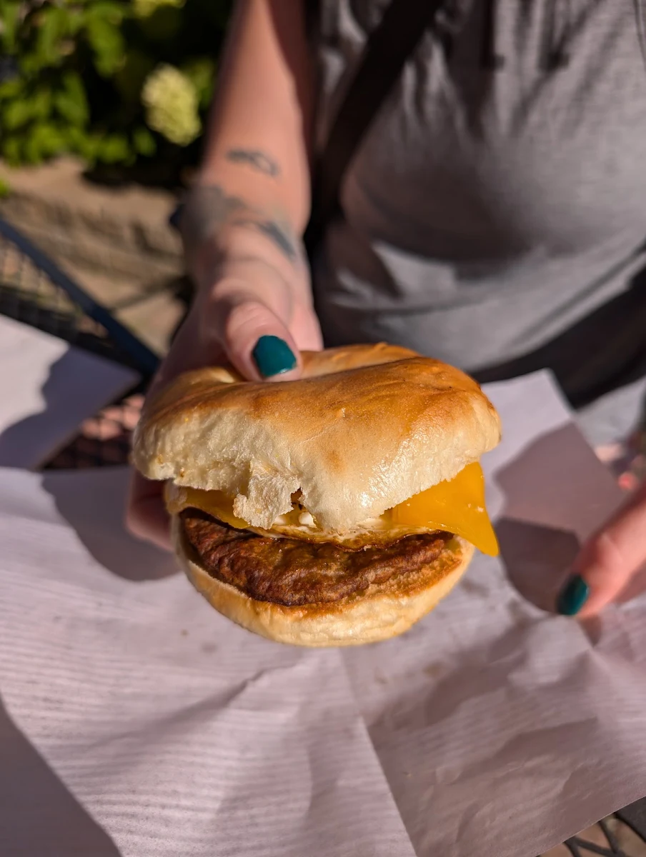 Breakfast Sandwich with Sausage
