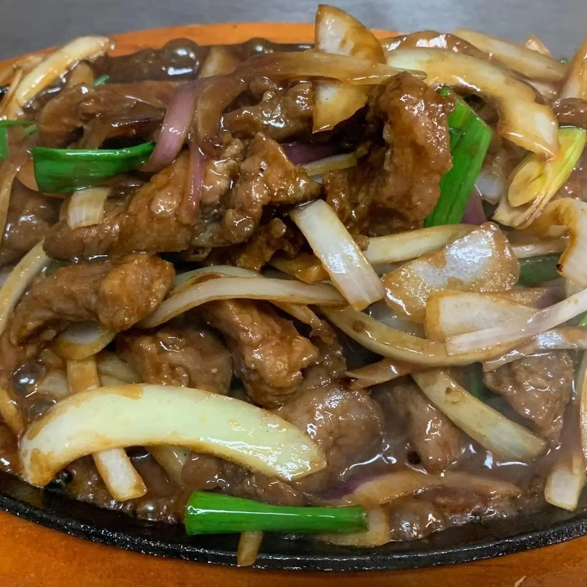 Beef w Garlic Sauce