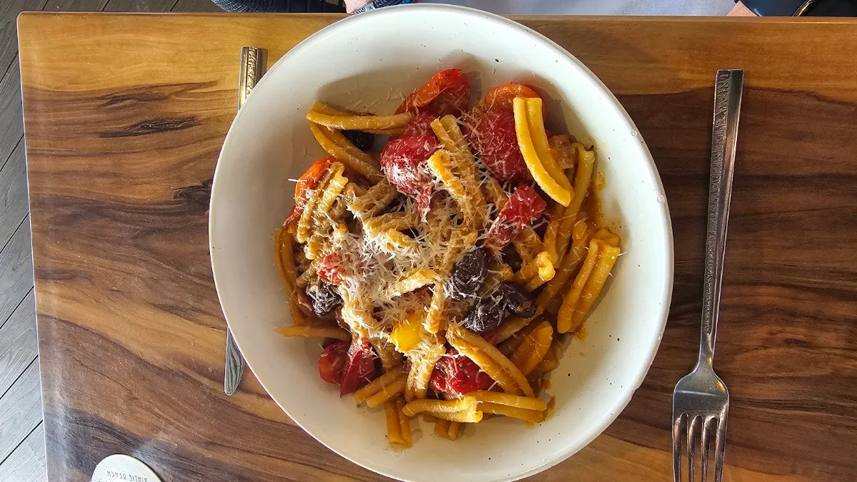 Vegi Pasta, Coral Sea Pavilion