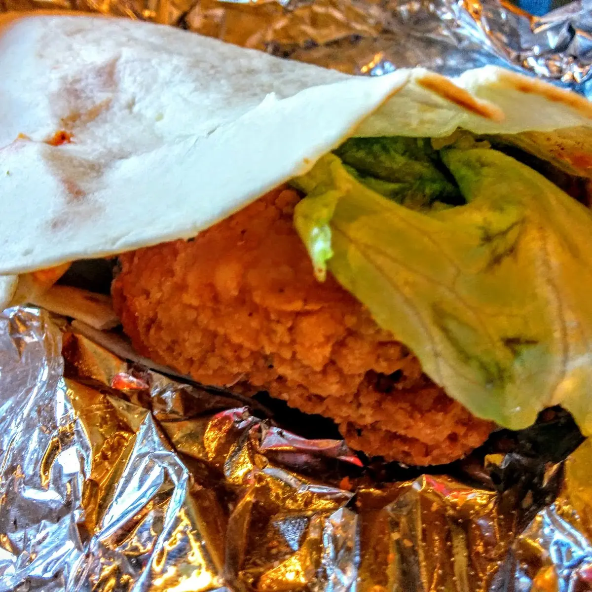 Spicy Chicken Wrap