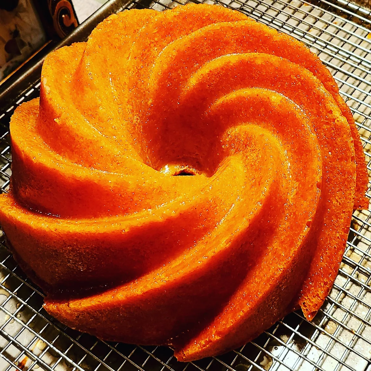 Sweet Potato Cake Slice