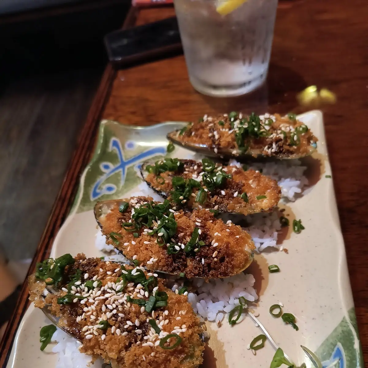 Baked Mussels Appetizer