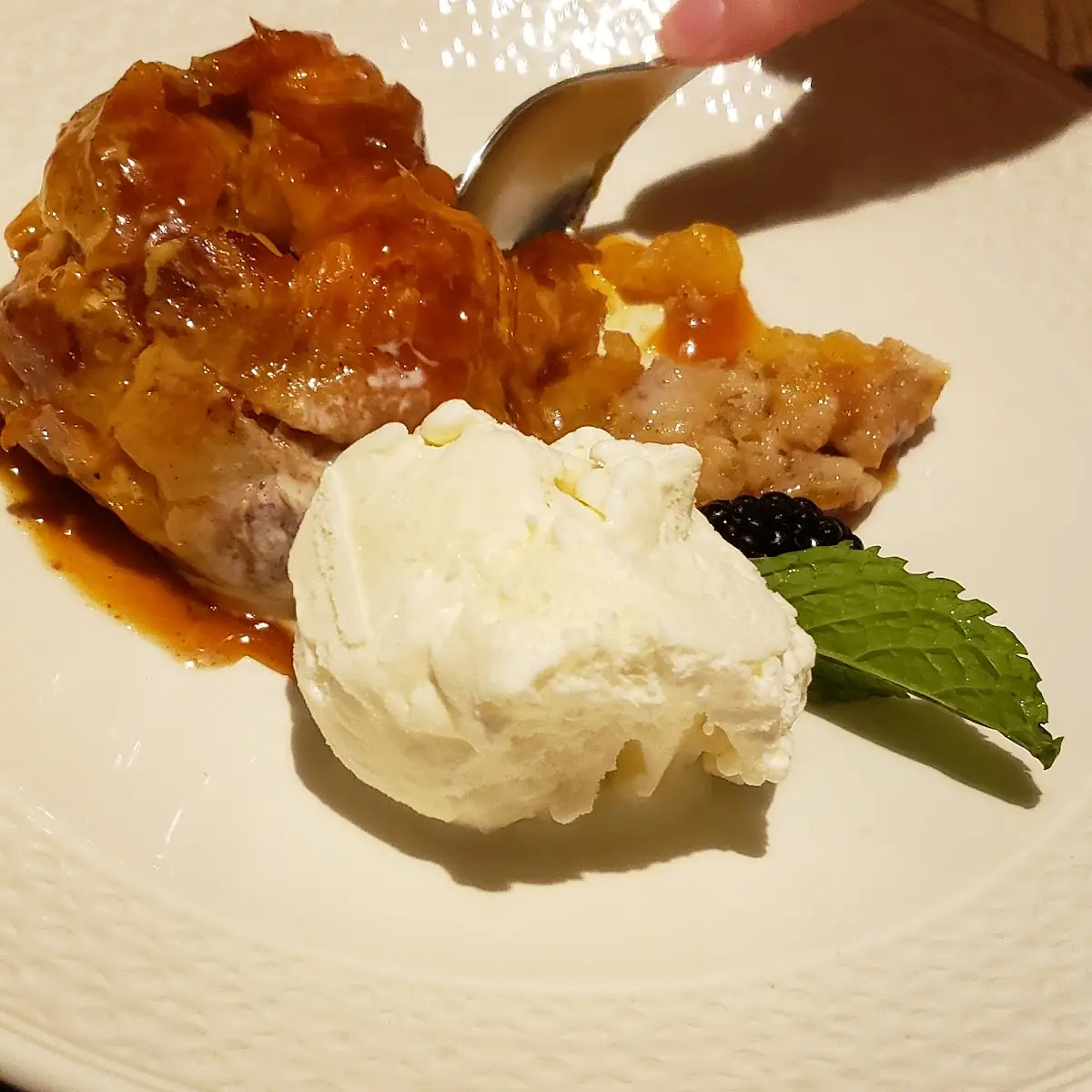 Chef's Croissant Bread Pudding