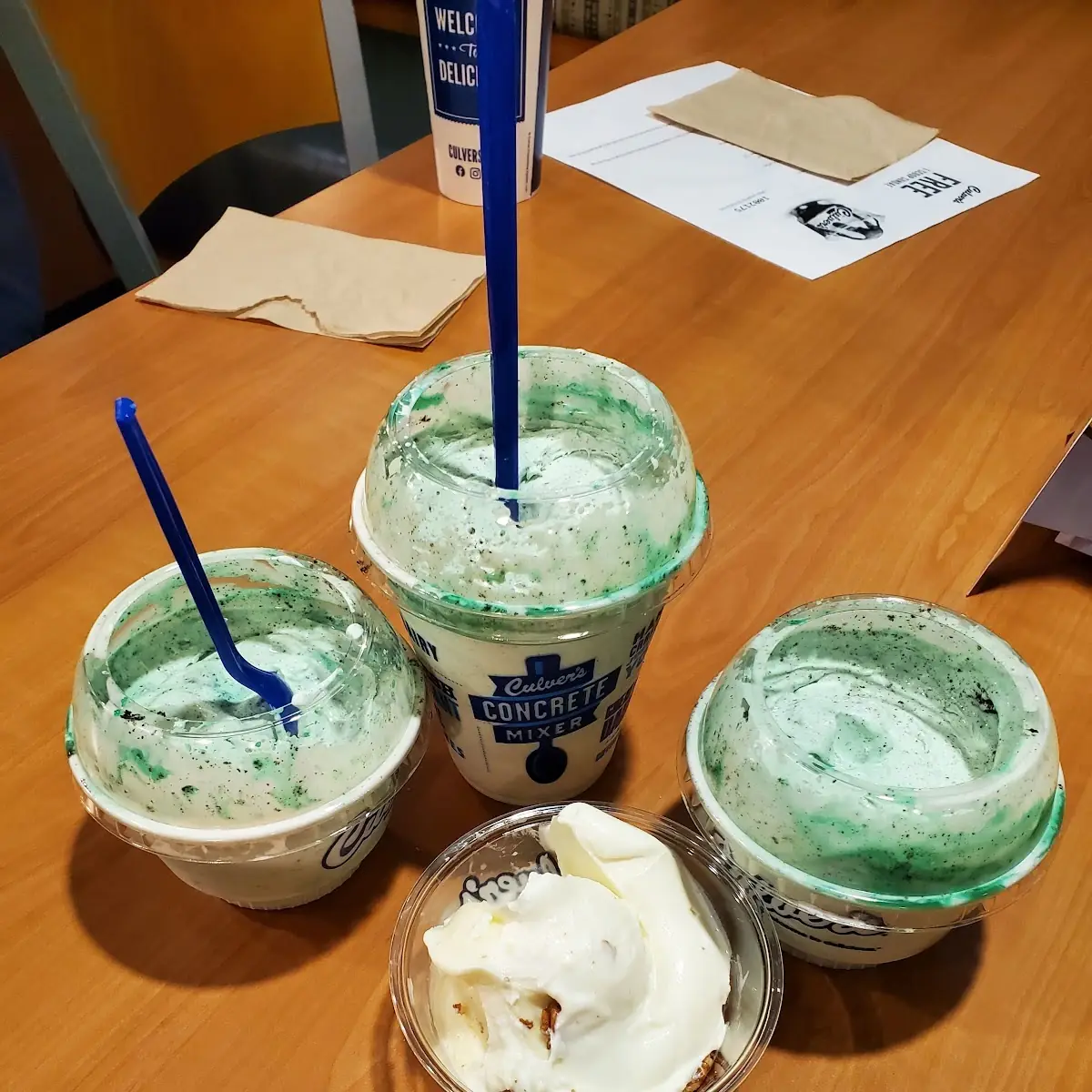 Mint Oreo Concrete Mixer