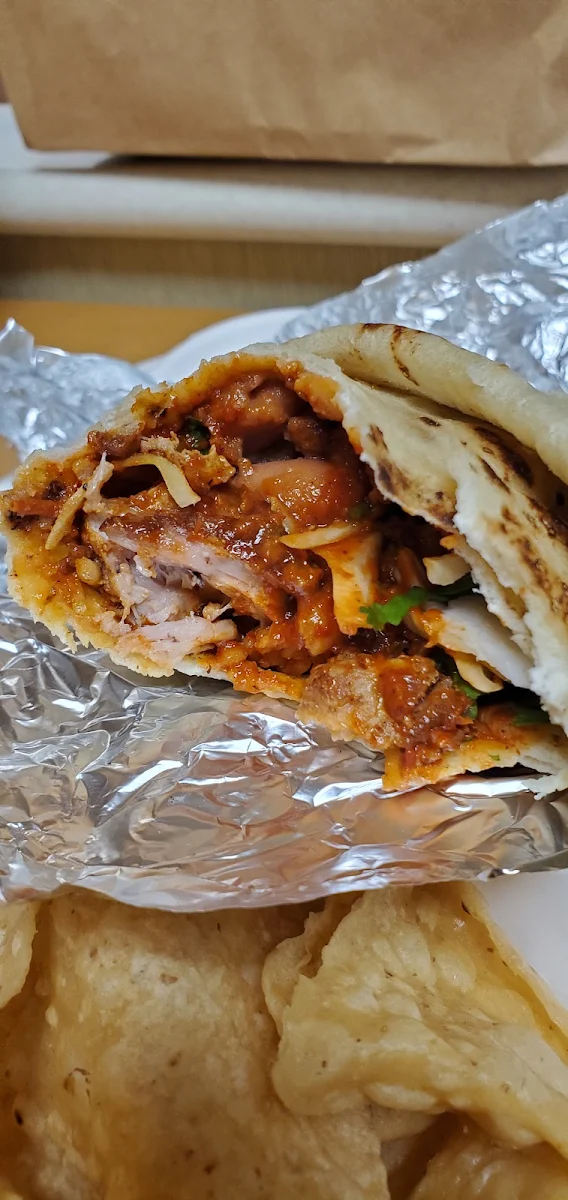 Carnitas Burrito with Guac