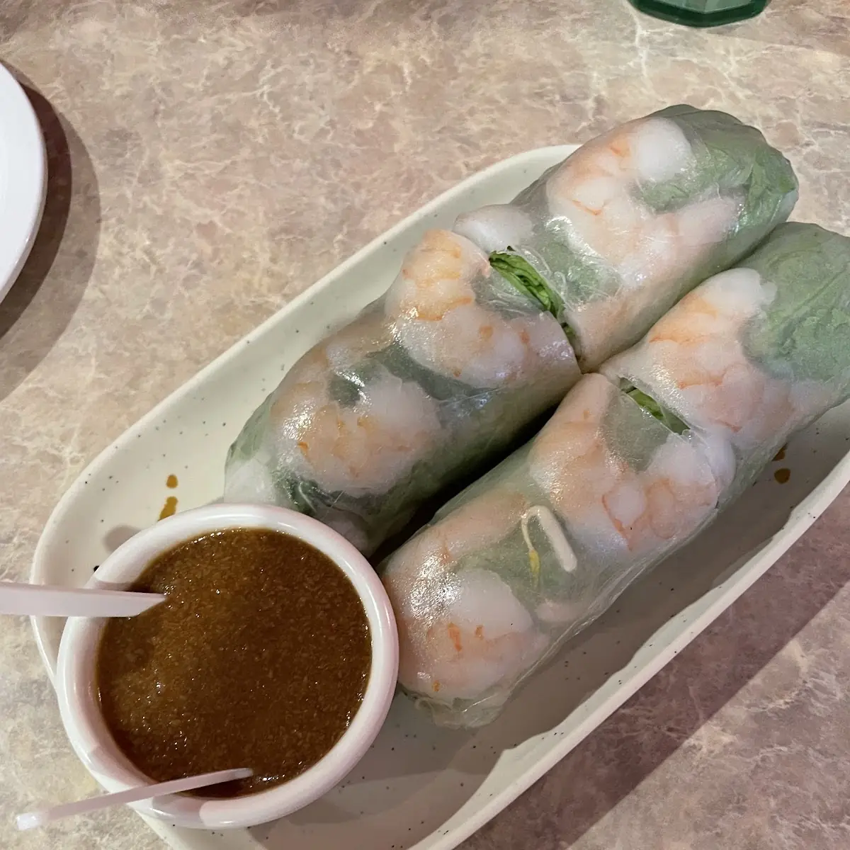 Shrimp Fresh Rolls 2 Goi Cuon Tom