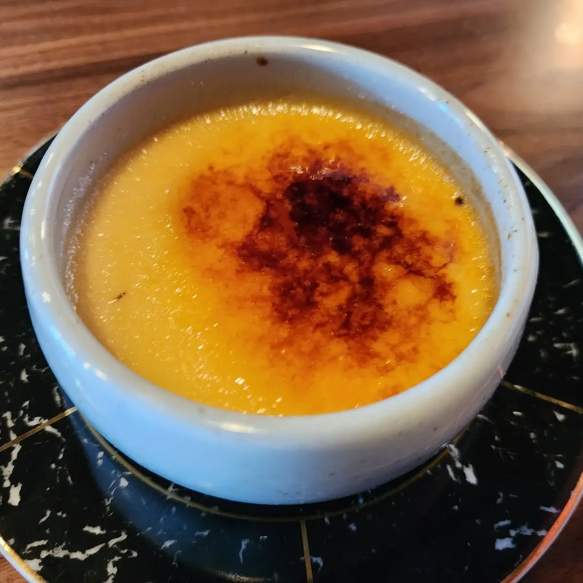 Thai Tea Creme Brulée