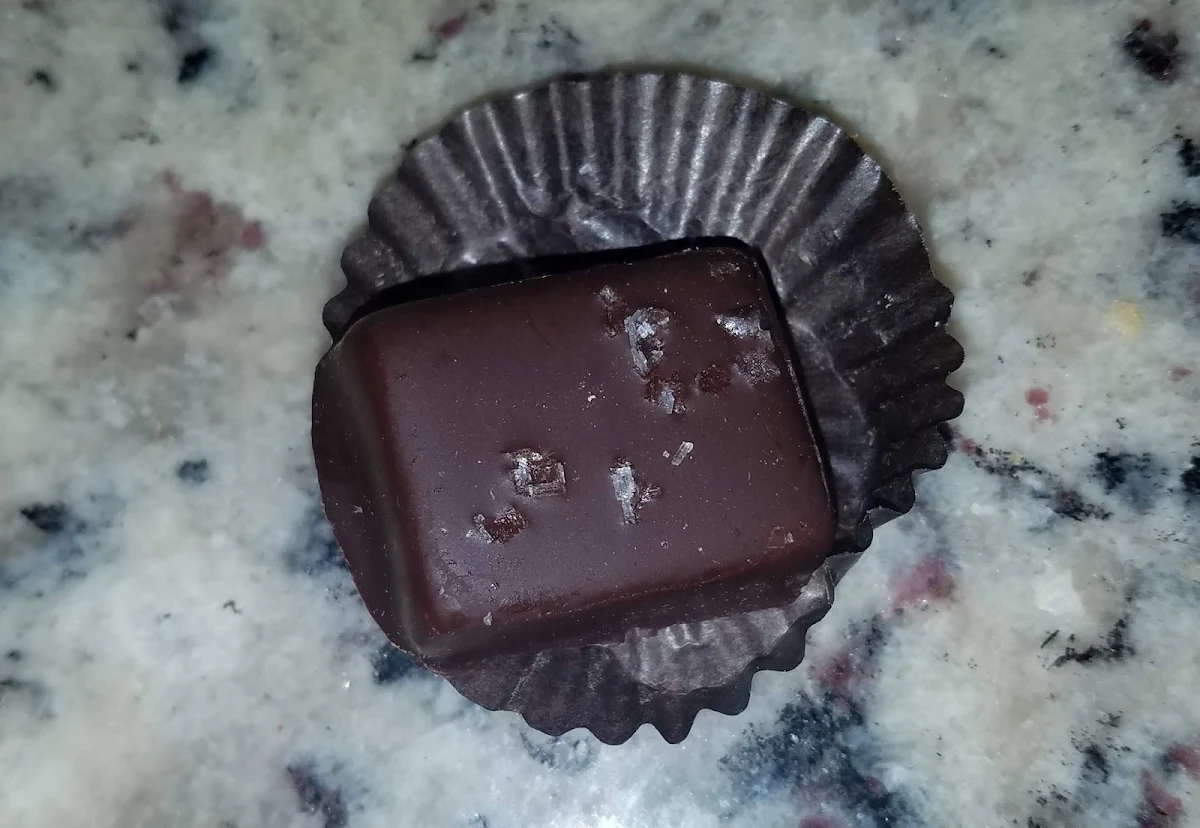 Dark Chocolate Caramel with Sea Salt