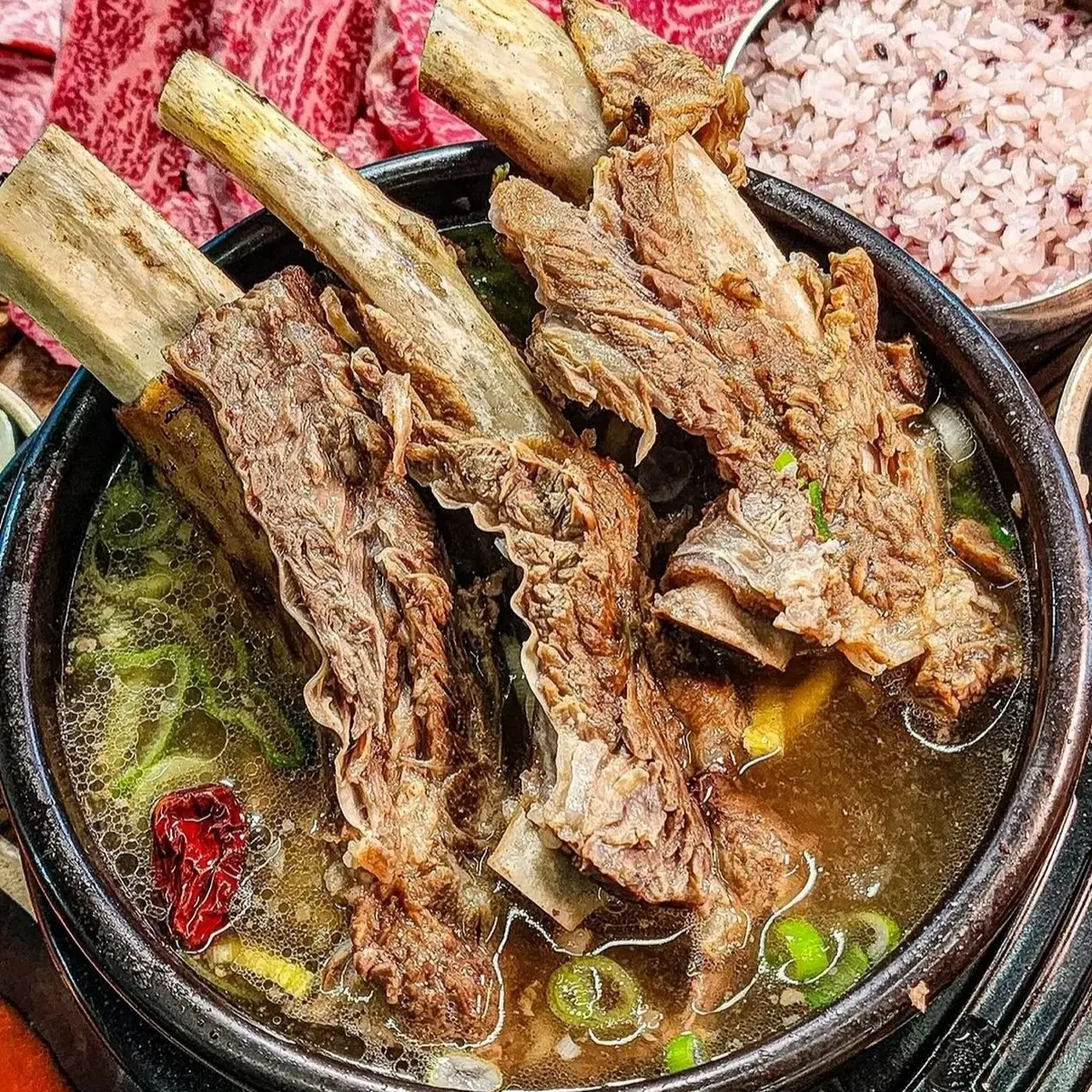 Beef Back Rib Soup Galbitang