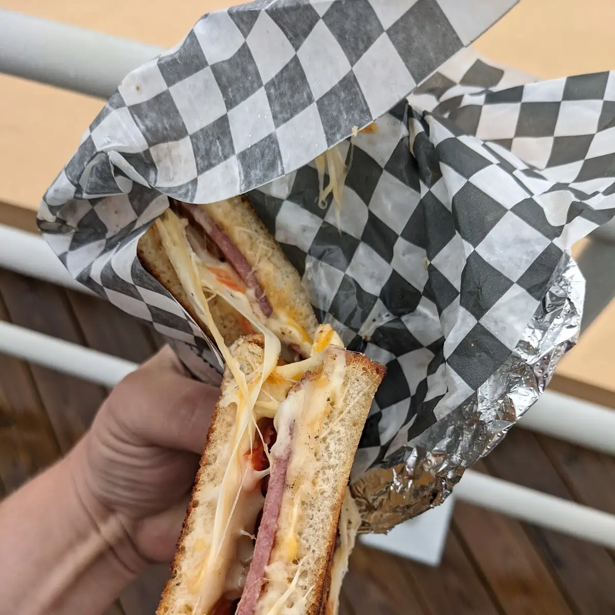 Johnny's Grilled Cheese Sandwich