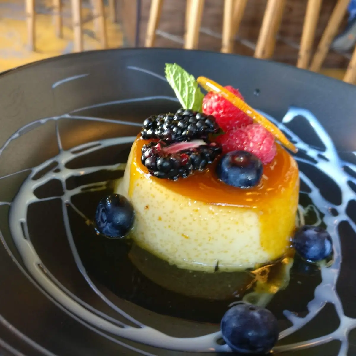 Flan De Maracuya
