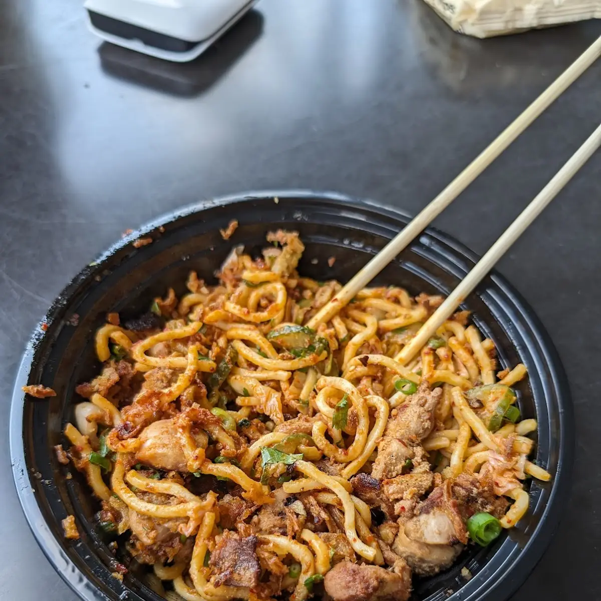 Yaki-Udon Stir Fried Noodles