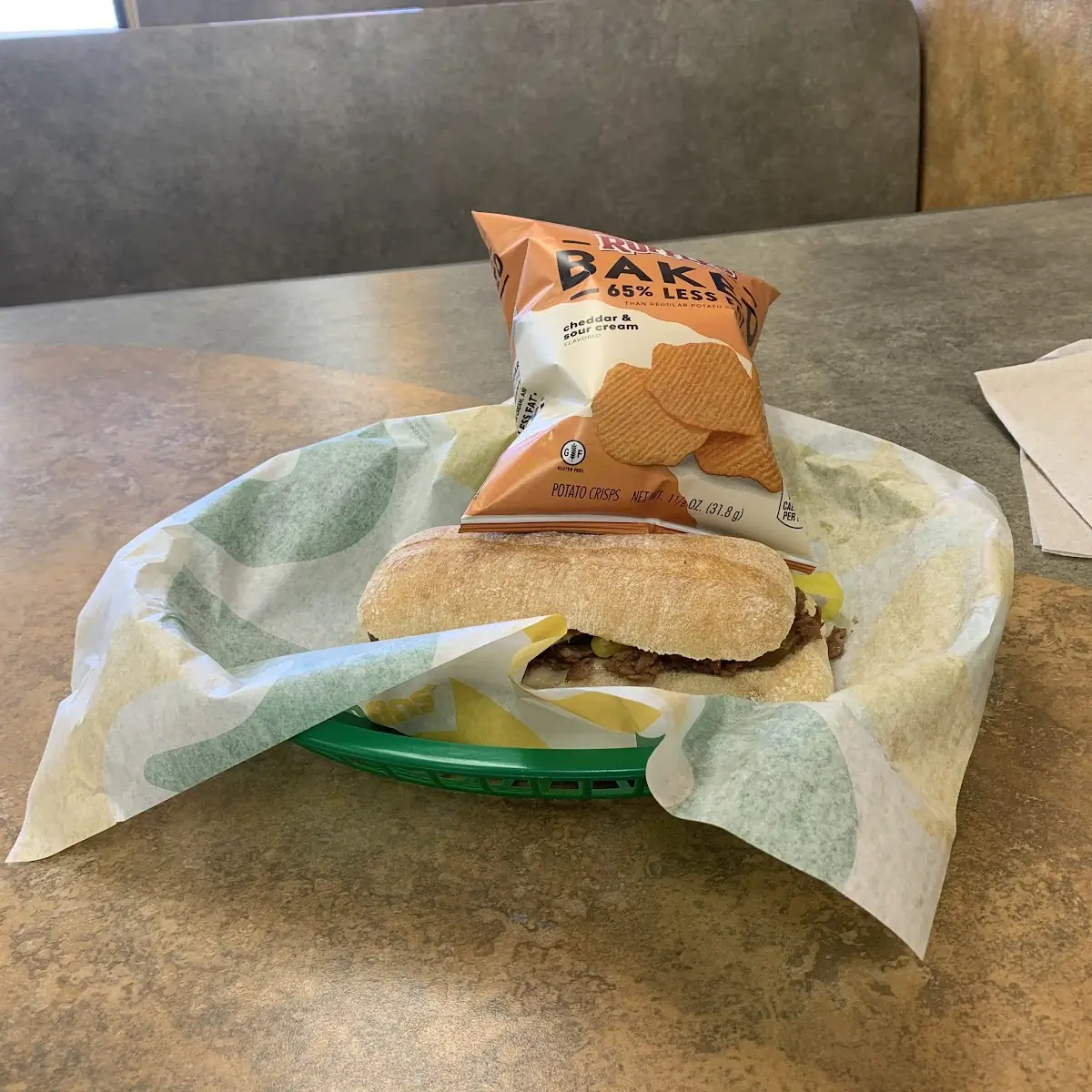 Sub Sandwich & Chips