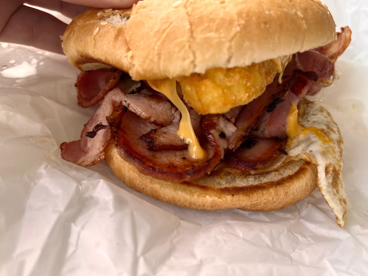 Bacon & Egg Roll, Lambton Lunchbox
