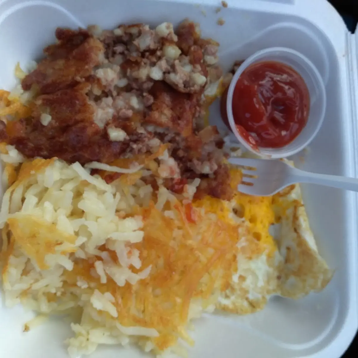 Corned Beef Hash and Eggs