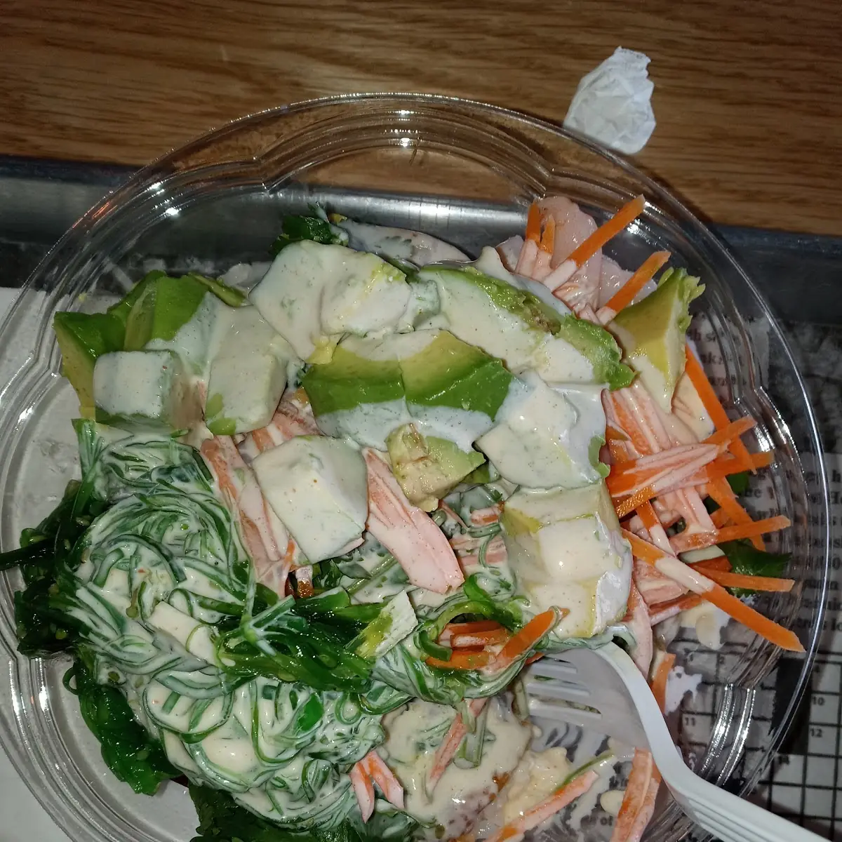 Shrimp Spicy Tuna and Squid