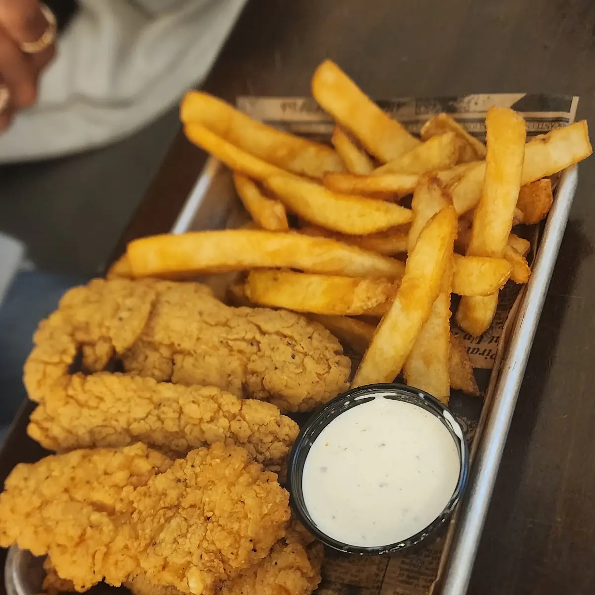 Chicken Strips and Fries