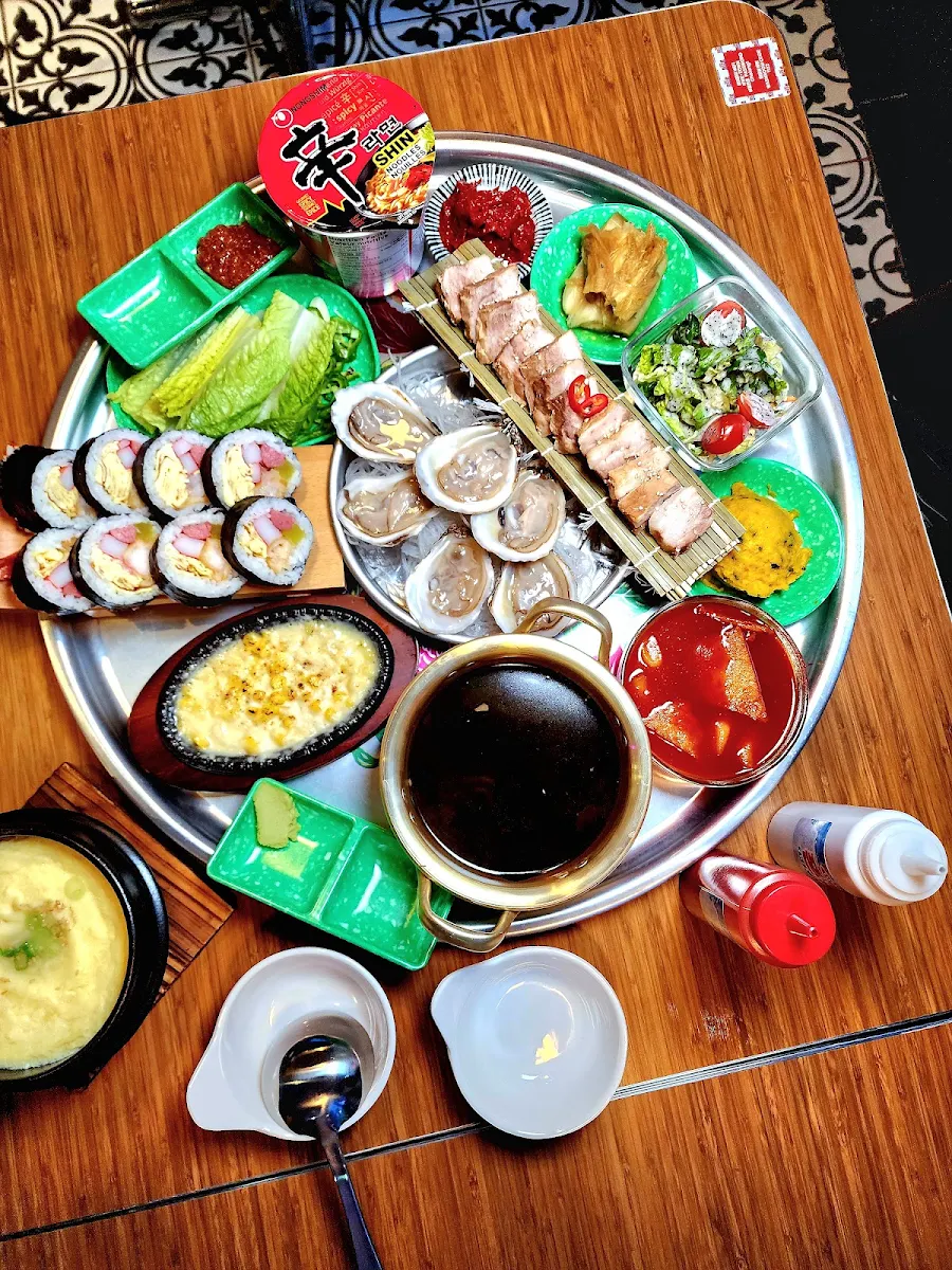 Oyster Pork Belly Platter