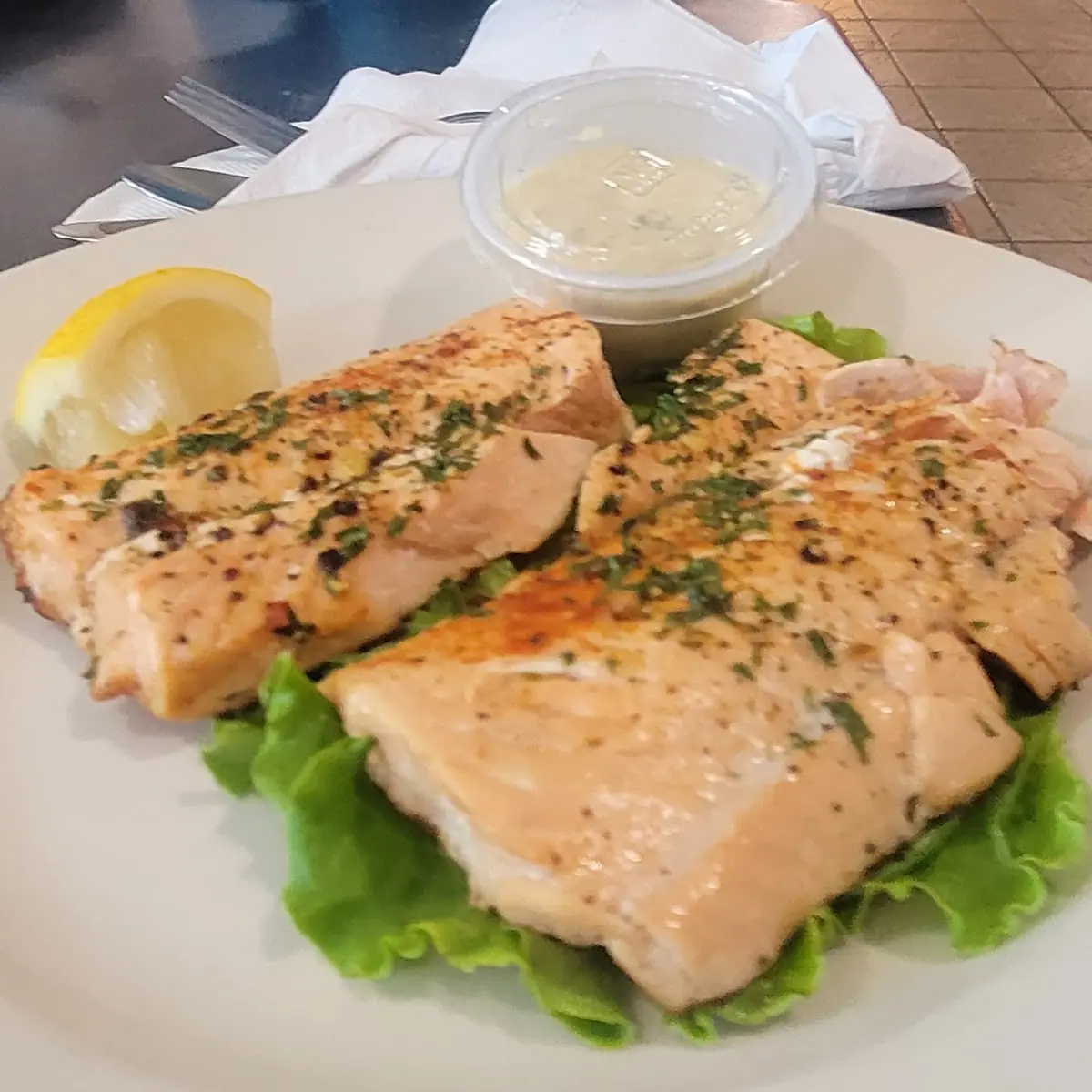 Grilled Salmon