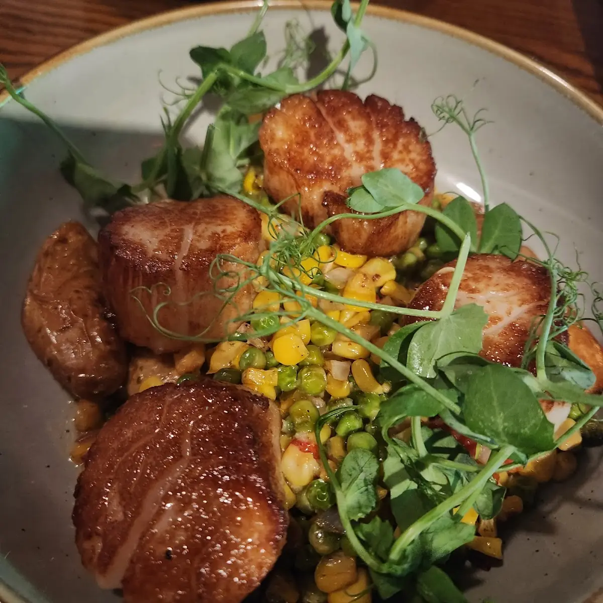Seared Scallops