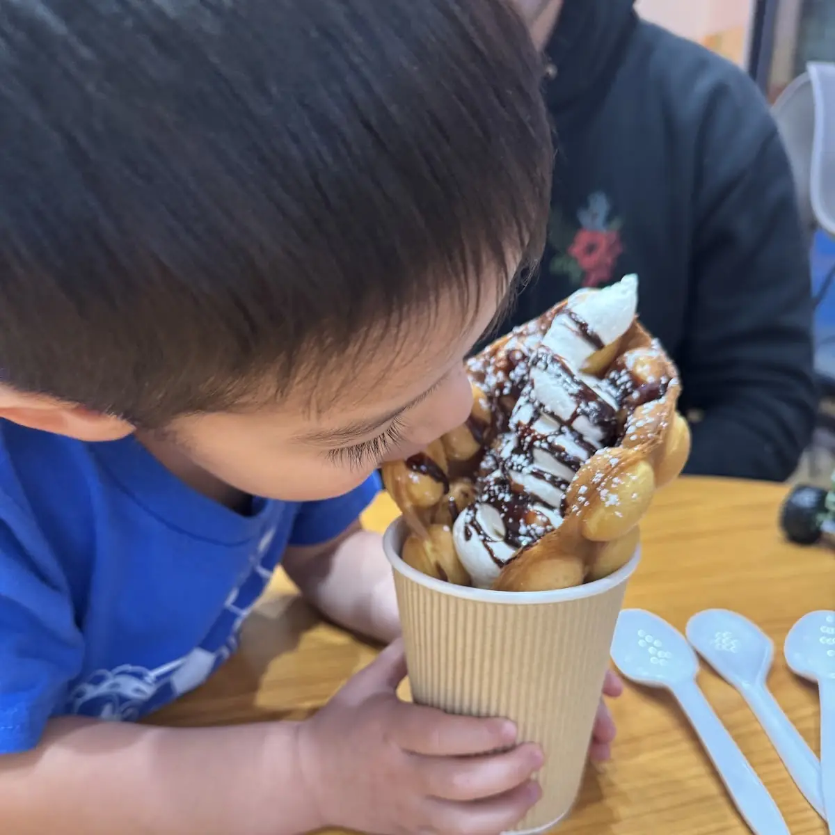 Nutella Bubble Waffle