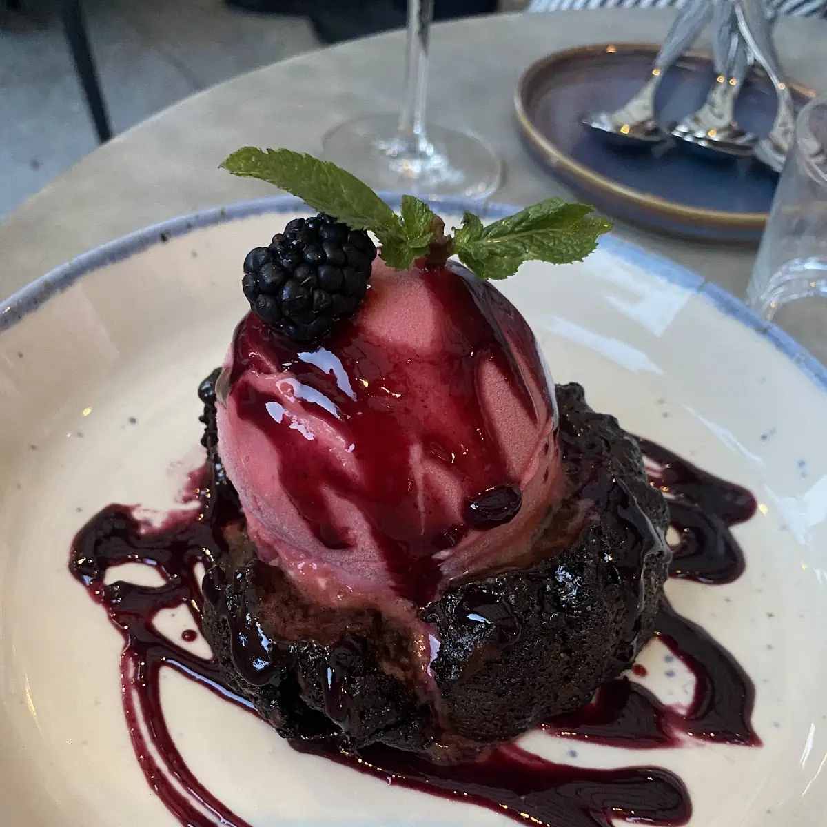 Raspberry Chocolate Lava Cake