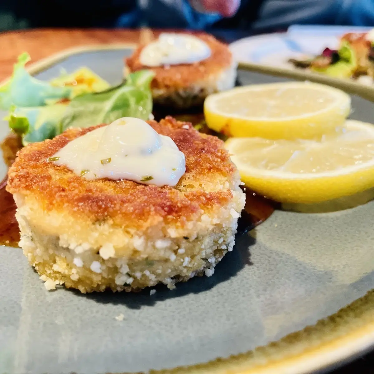 Seared Lump Crab Cakes