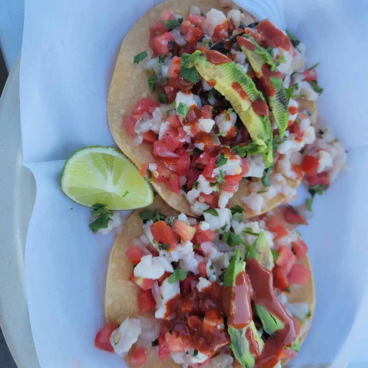 Tostada De Ceviche