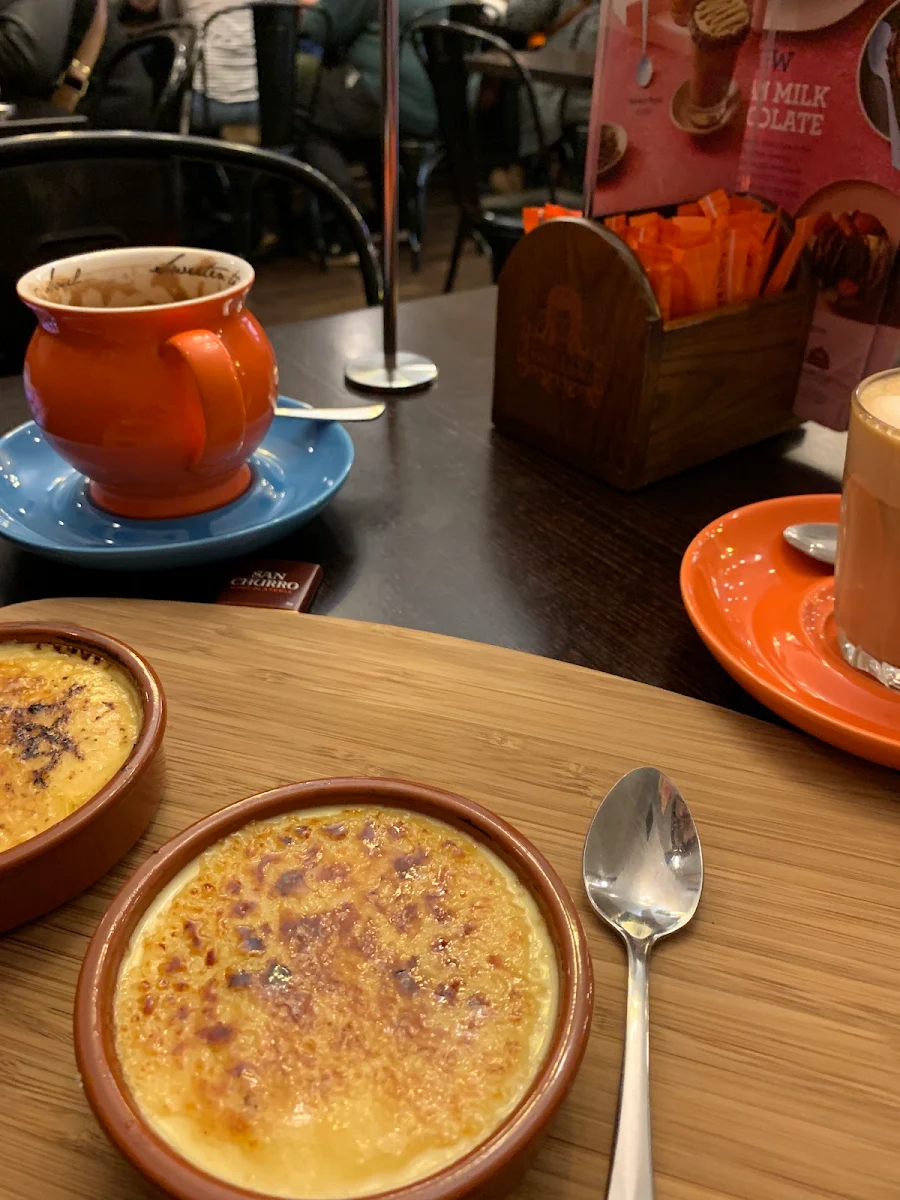 Crema Catalana, San Churro Docklands