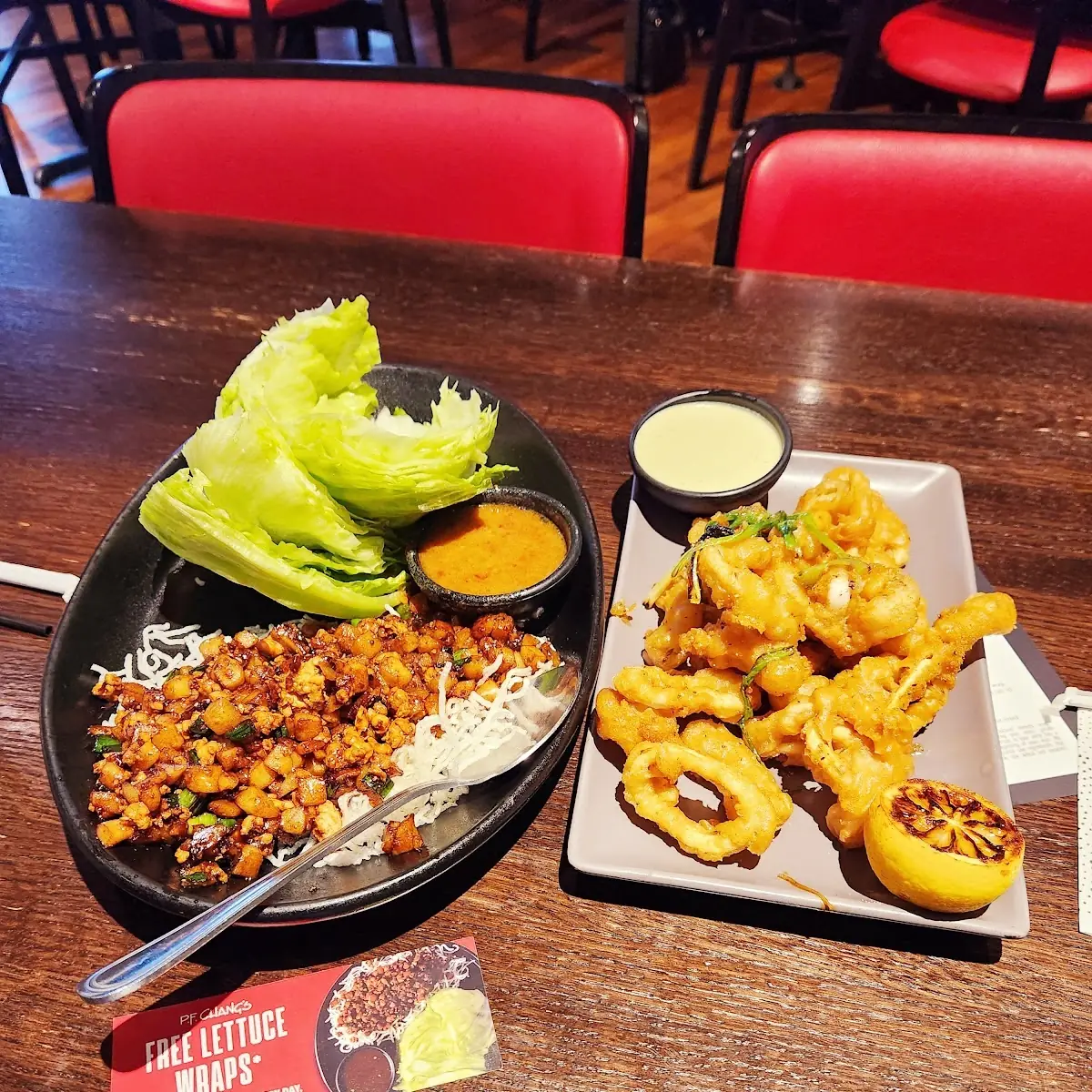 Chicken Lettuce Wrap
