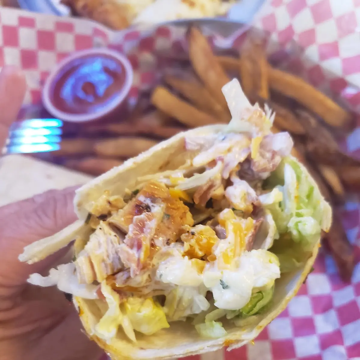 Chicken Bacon Ranch Wrap