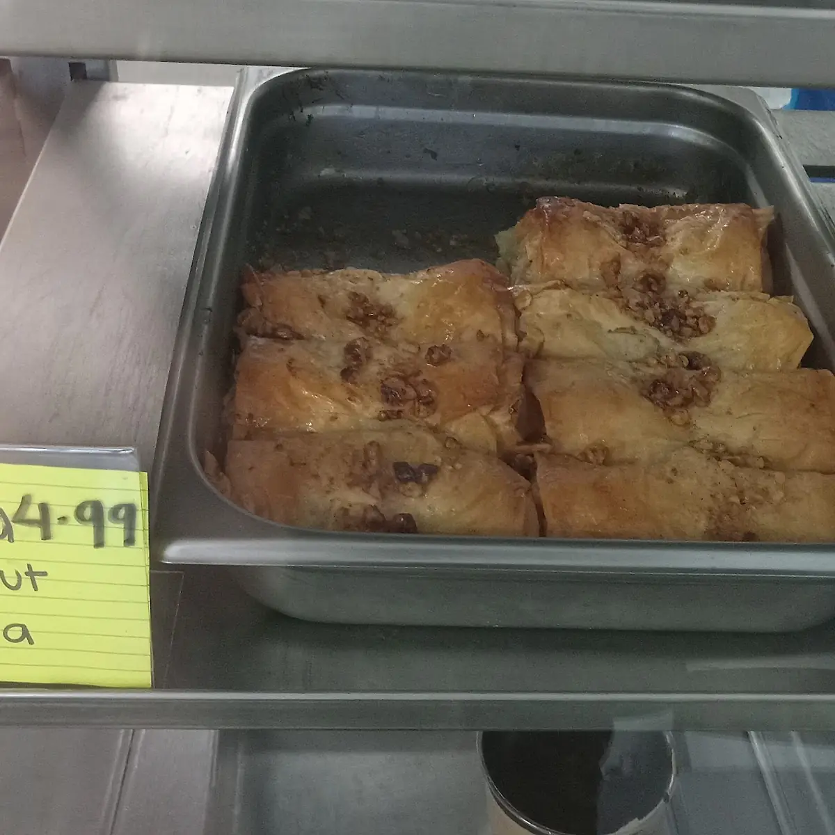 Homemade Galaktoboureko (Custard  Baklava)