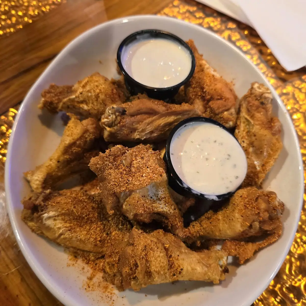 Lemon Pepper Dry Rub Wings