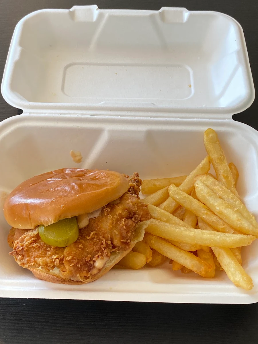 Chicken Burger Meal