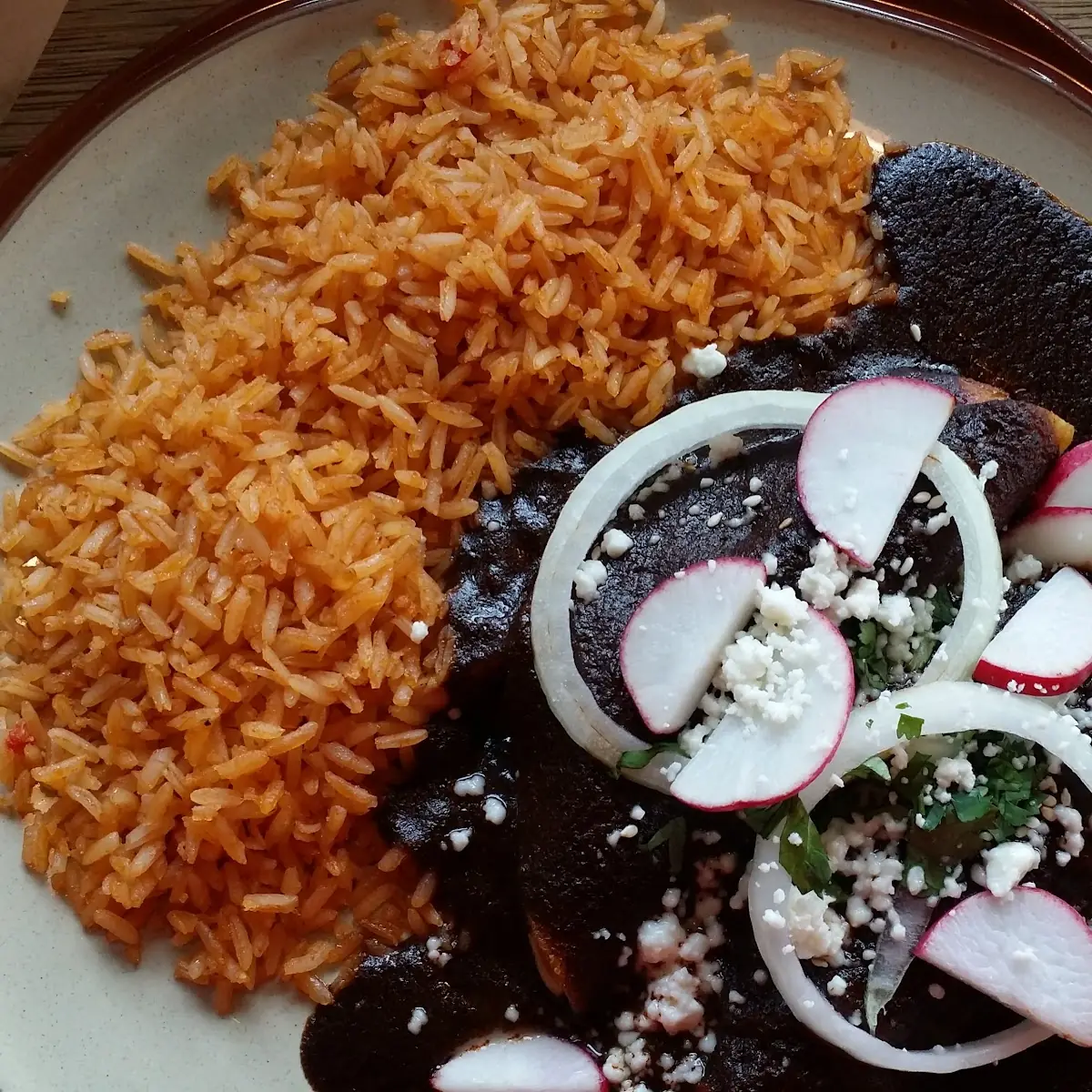 Chicken Mole Enchiladas