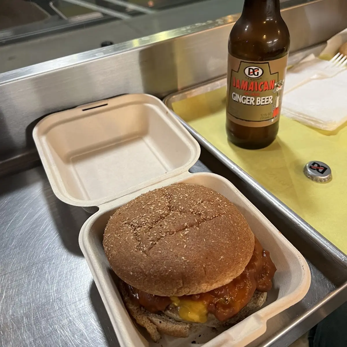 Chili Chicken Burger