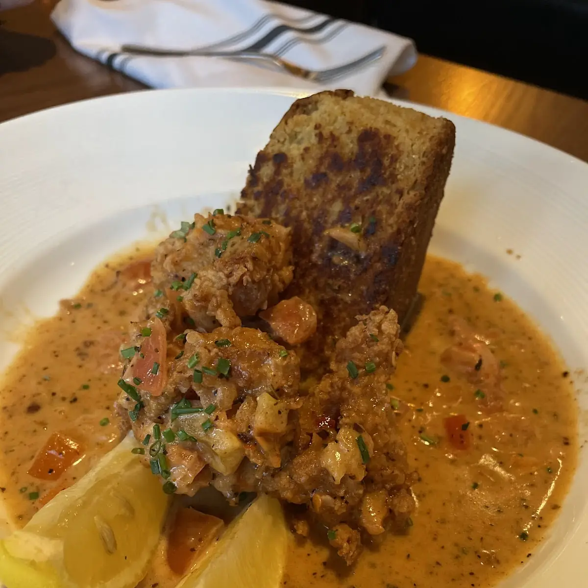 Mardi Gras Shrimp Dish