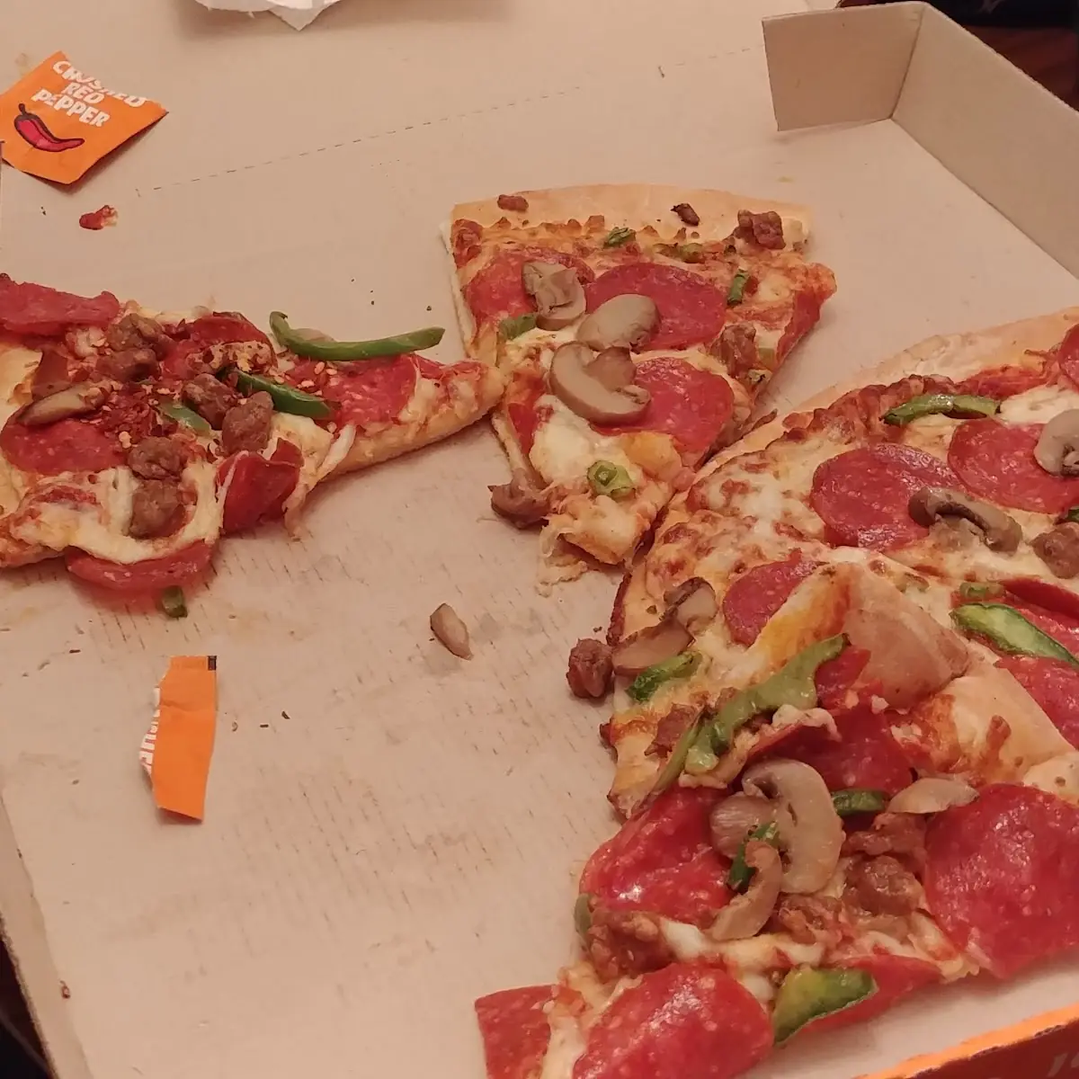 Supreme Thin Crust Pizza