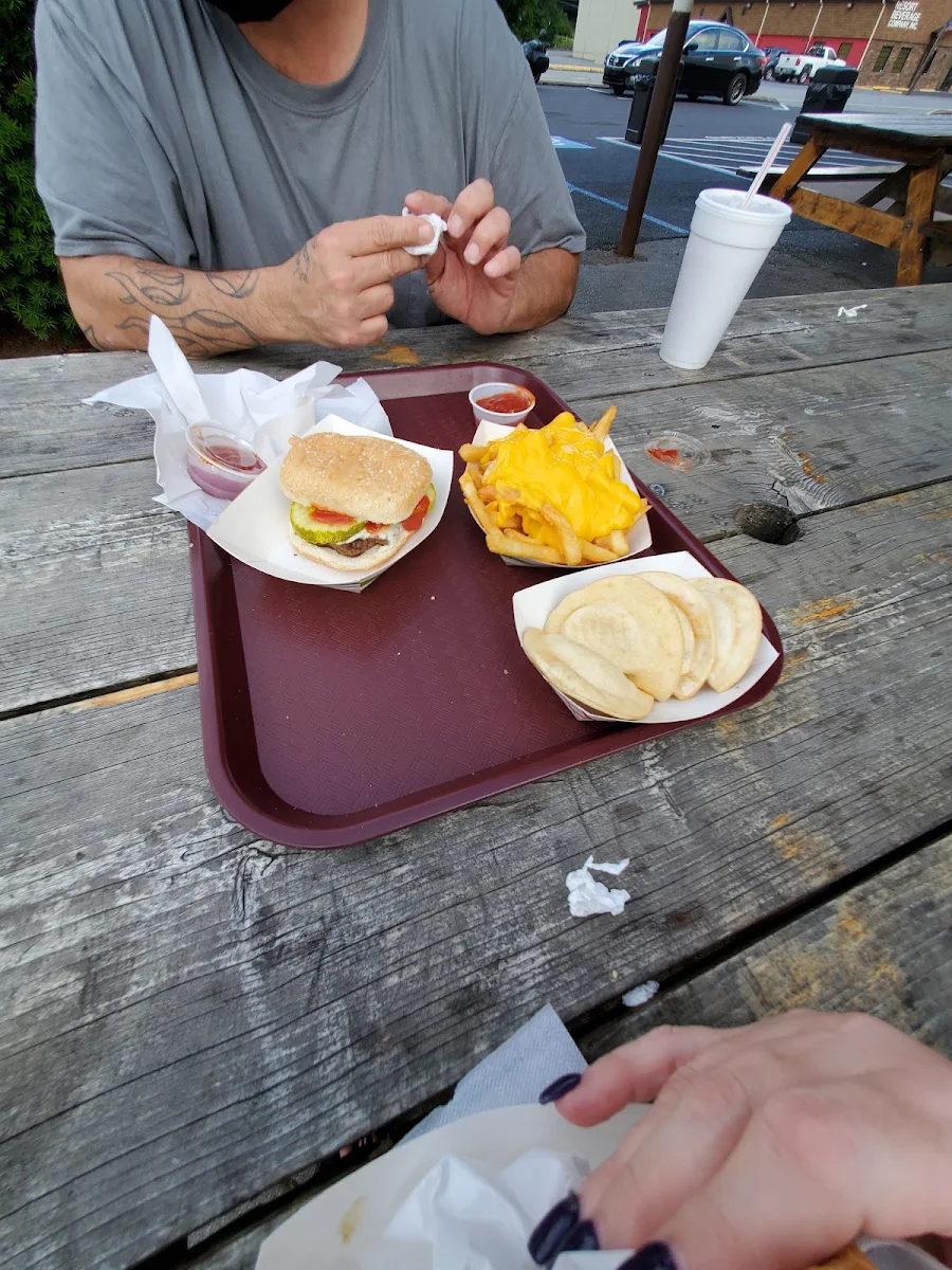 Bacon Cheeseburger Cheese Fries Pierogies