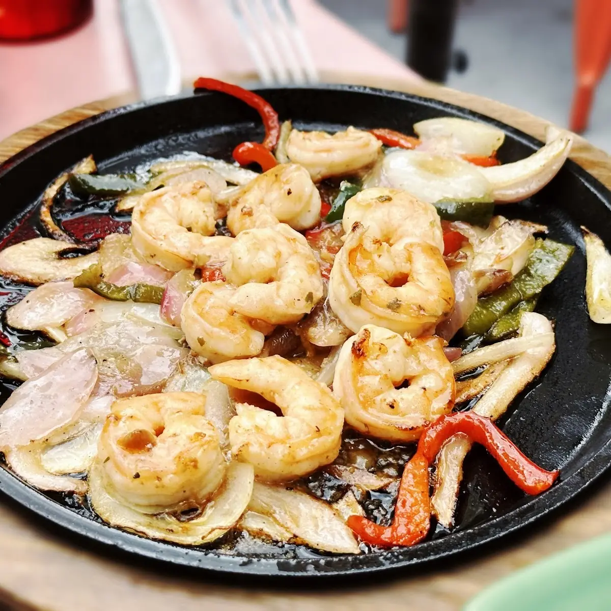 Shrimp Fajitas