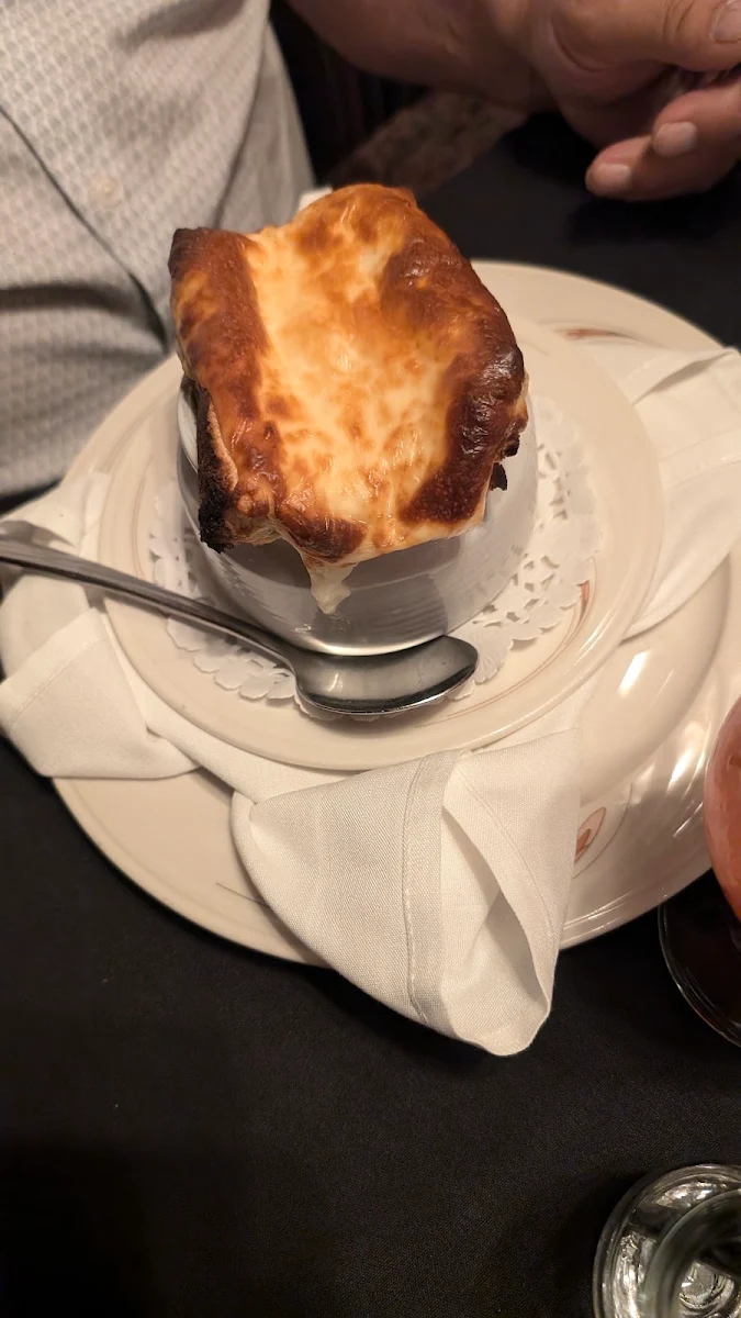 Baked Onion Soup With