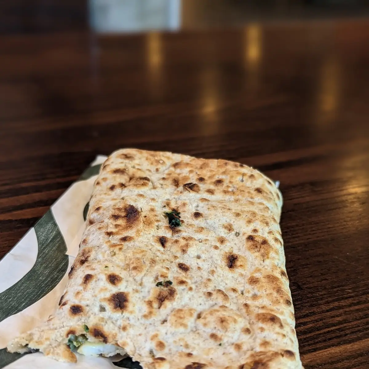 Spinach Feta & Egg White Wrap