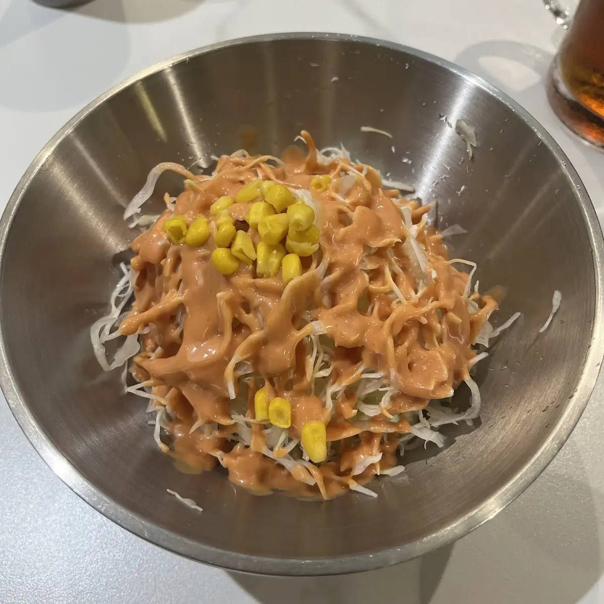 Cabbage Salad with Sauce