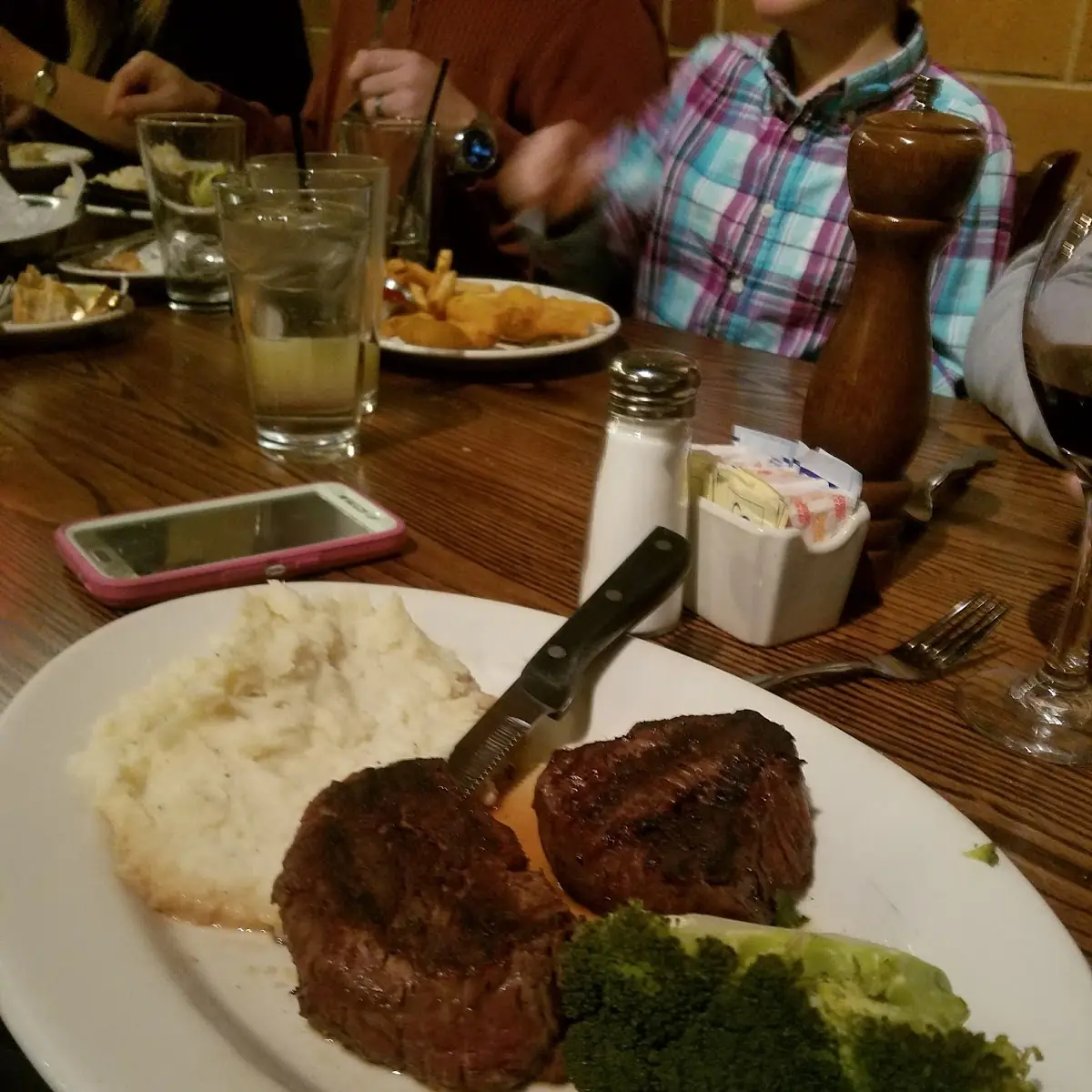 Oz Chopped Steak with Grilled Onions