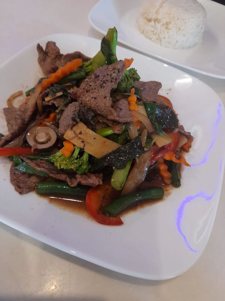 Basil Beef, Edensor Noodle House